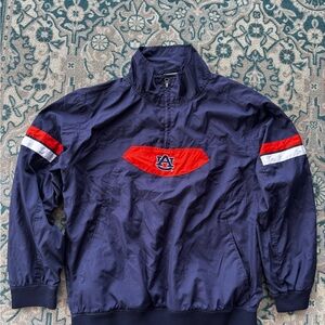 Navy and Red Men's Aburn Jacket